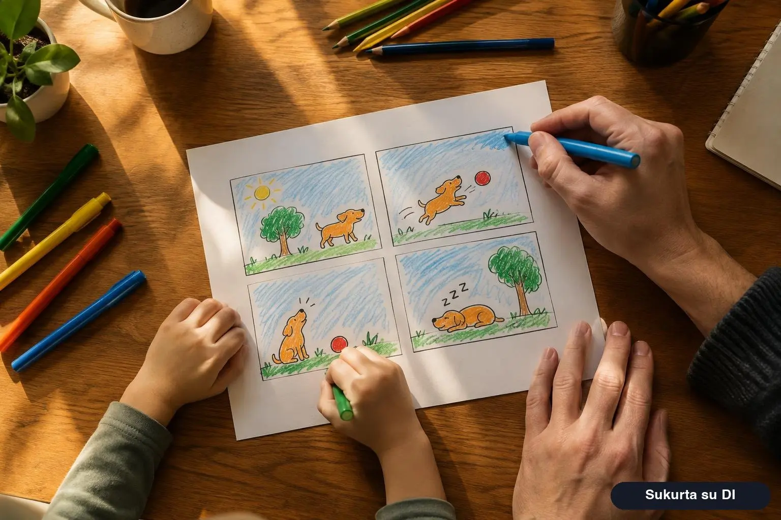 Komiksai vaikams: kaip skaityti, piešti ir 5 idėjos