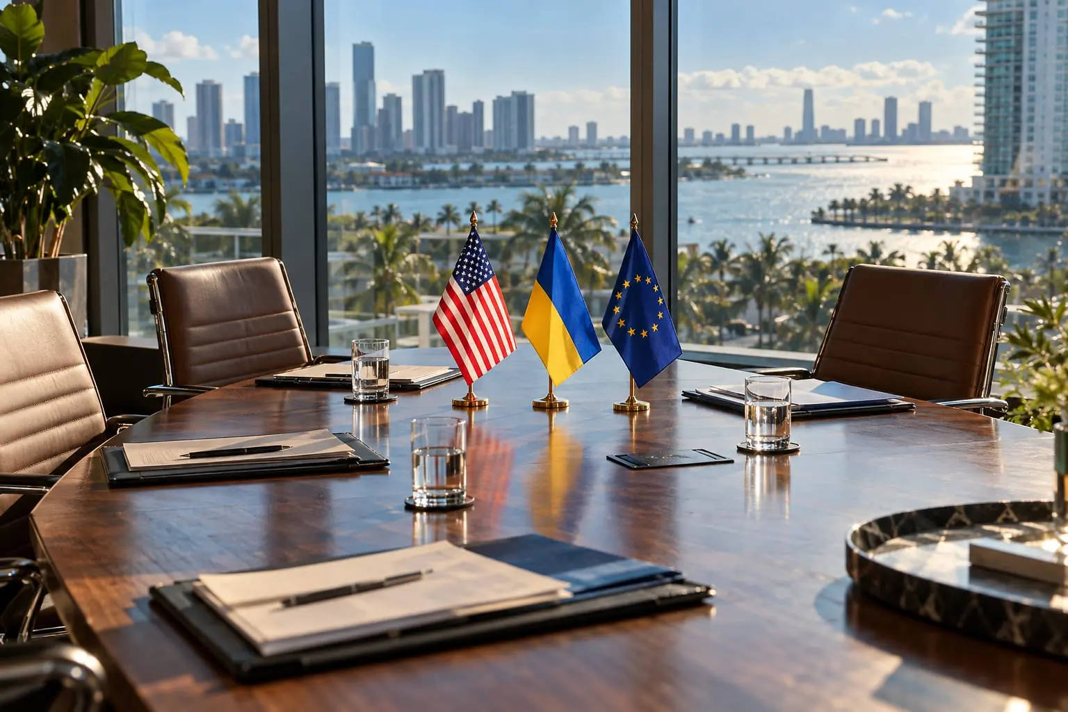 Ukraina ir Europa vyksta į Majamį: JAV siūlo aptarti dalines paliaubas