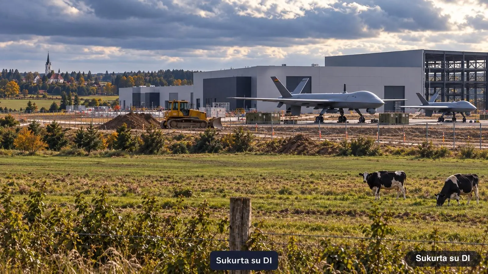 50 mln. eurų vertės dronų gamykla Panevėžyje kelia įtampą: „Viskas stumiama buldozeriu“