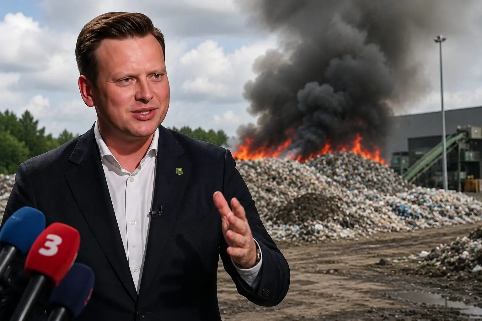 Fiasko Vilniaus taryboje: atliekų krizę turėjęs spręsti posėdis baigėsi dar neprasidėjęs
