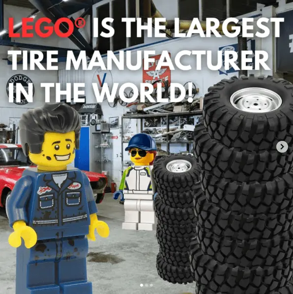 „Lego“ – didžiausias padangų gamintojas pasaulyje