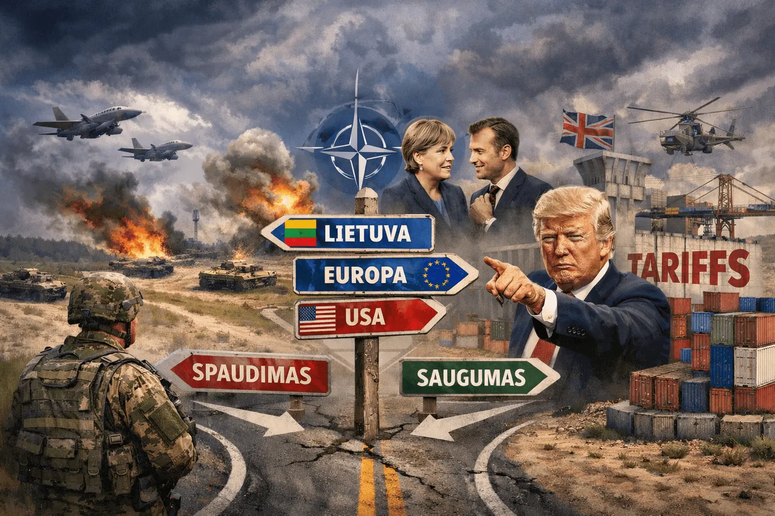 Nuo Kapčiamiesčio poligono iki Trumpo muitų: Lietuva, Europa ir sąjungininkai spaudimo ir saugumo kryžkelėje | 77 savaitė