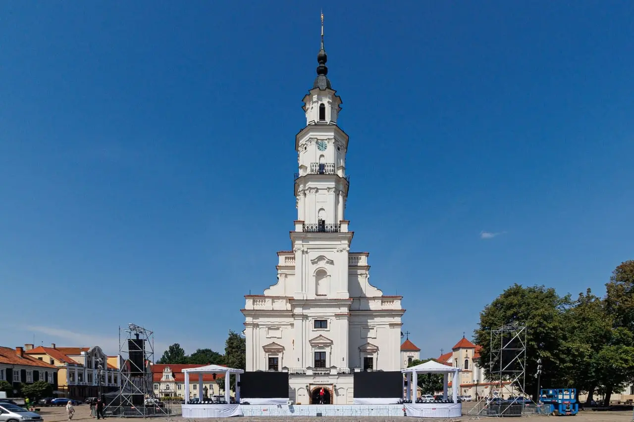 Sumažintos taršos zona Kauno Rotušėje: išsikelia ne tik verslai, bet ir kalėdinės pramogos
