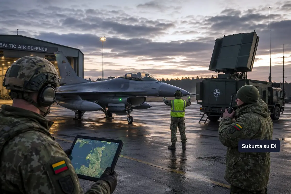 Lietuvos kariuomenė sureagavo į dronų incidentus Estijoje ir Latvijoje – Lietuvos oro erdvėje pažeidimų neužfiksuota