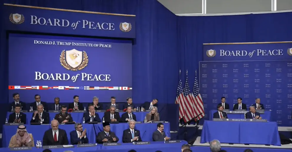 „Board of Peace“ susitikimas Vašingtone: milijardiniai įsipareigojimai ir tarptautinė Gazos atstatymo misija