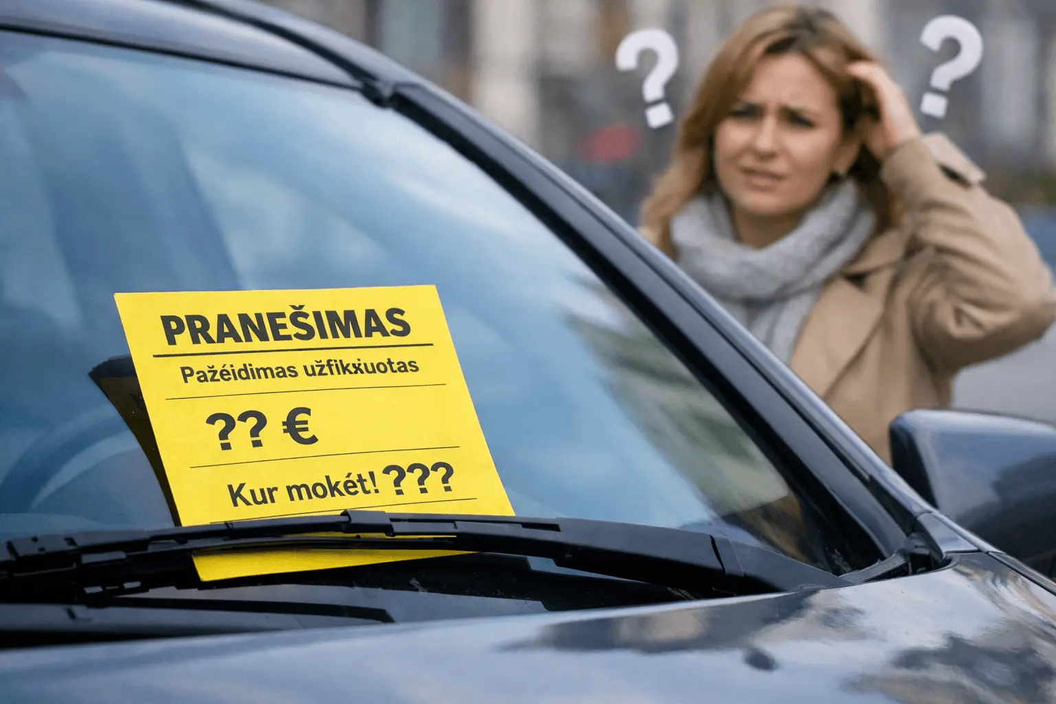 JUDU Vilnius „liapsusas“? Išrašė baudą, bet kiek mokėti ir kur – neaišku