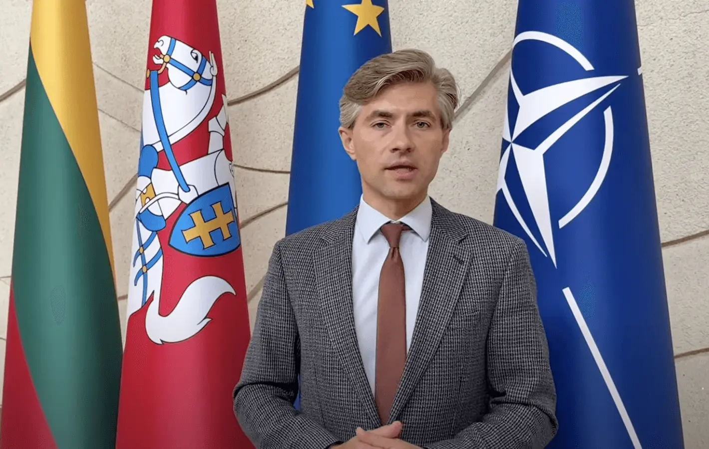 K. Budrys Vašingtone sieks ilgesnio JAV karių buvimo Lietuvoje: „Eini ir padarai“