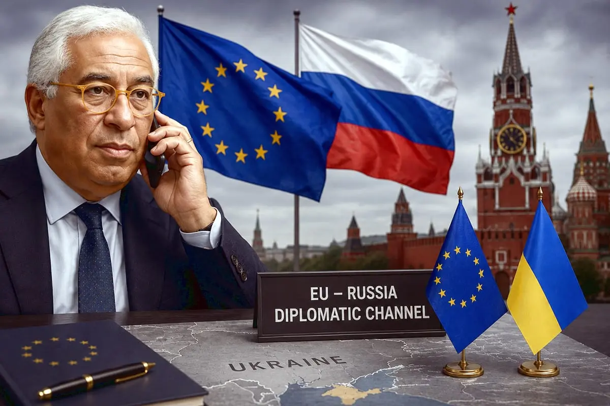 ES atsargiai pravėrė duris Kremliui: A. Costa ieško kanalo, bet ne taikos už Ukrainos nugaros