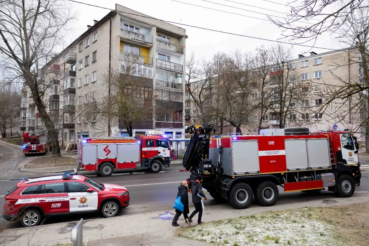 Sprogimas daugiabutyje Vilniuje galėjo įvykti dėl dujų nuotėkio