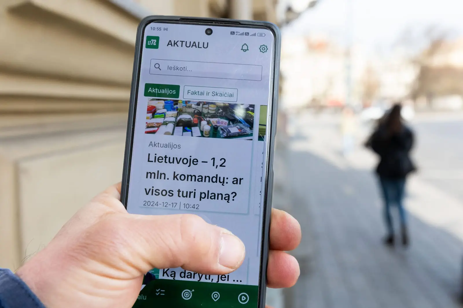 VRM naujovė: LT72 mobilioji programėlė, padėsianti ekstremalių situacijų metu