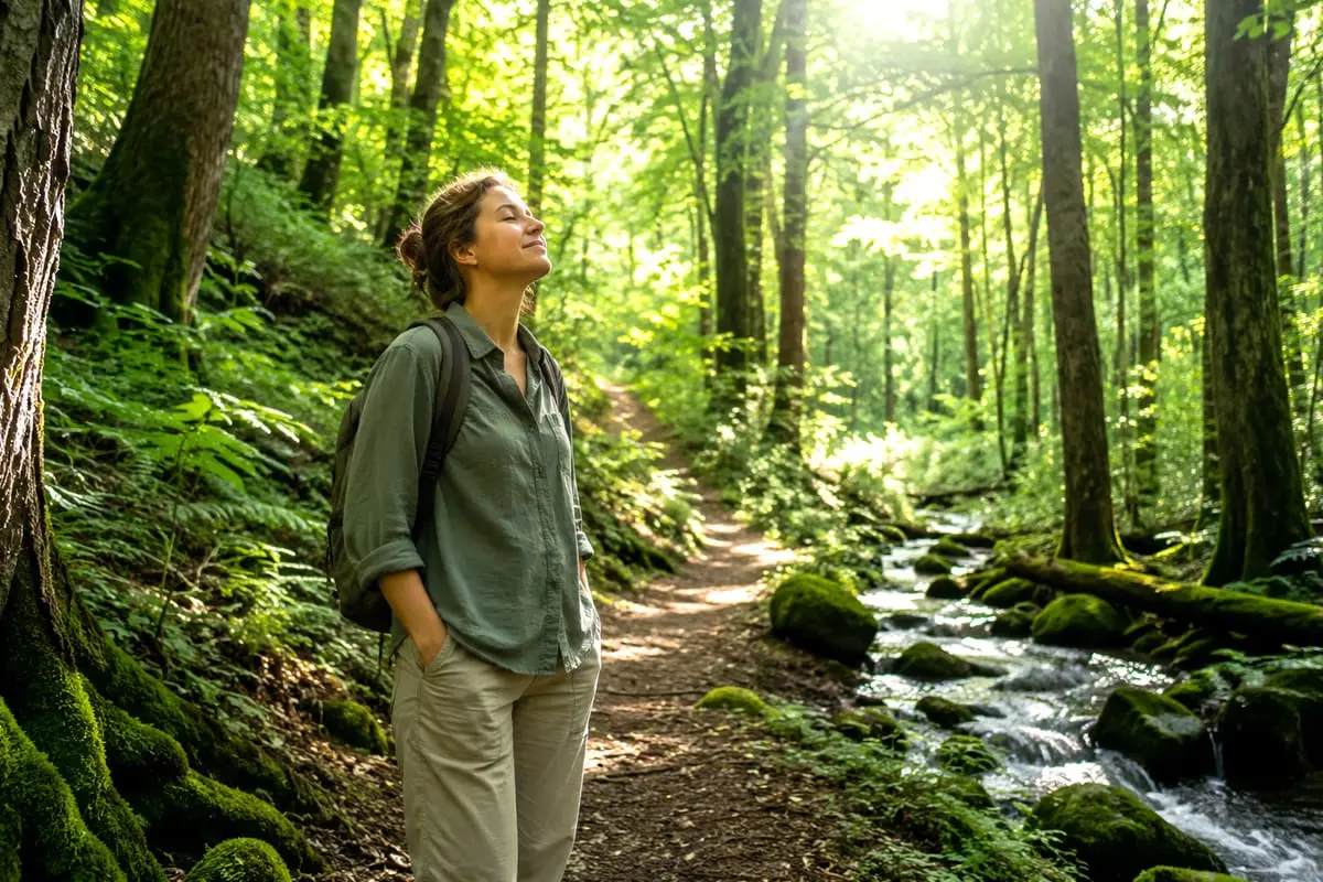 Miškas ramina kūną ir sielą: ką gamta daro žmogaus nervų sistemai