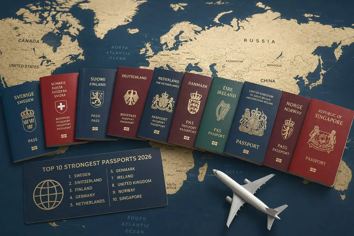 Europietiškas pasas vėl tapo pasaulio privilegija: 9 iš 10 stipriausių dokumentų – iš Europos