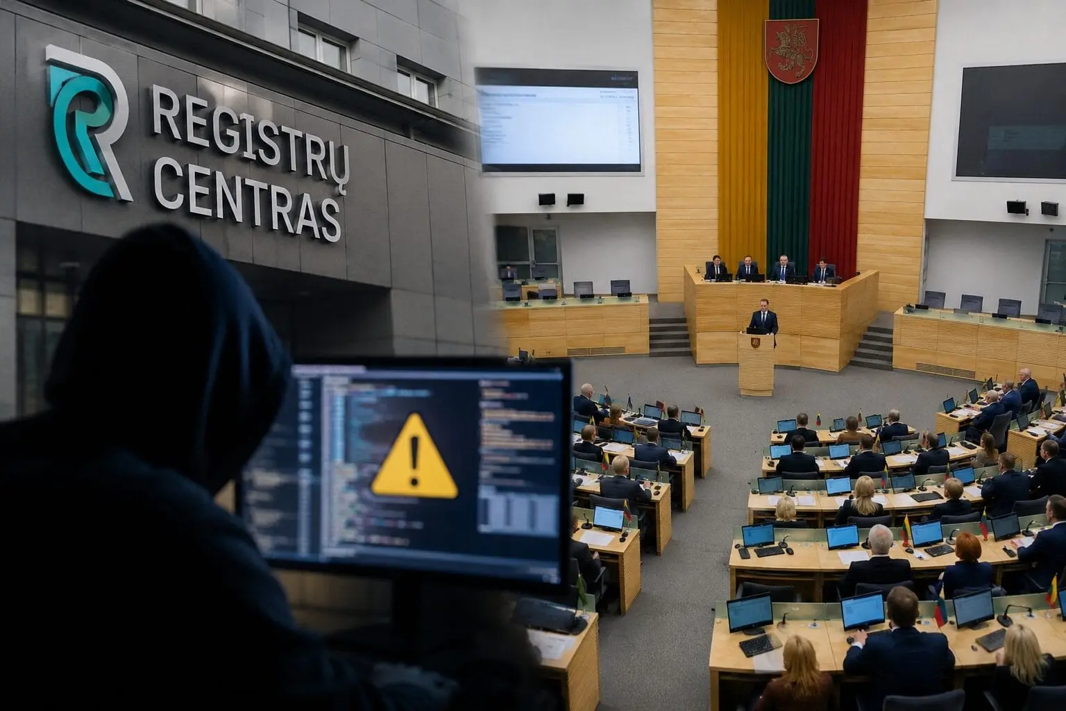 Dėl duomenų vagystės Registrų centre – naujas posūkis: Seime bręsta specialus tyrimas