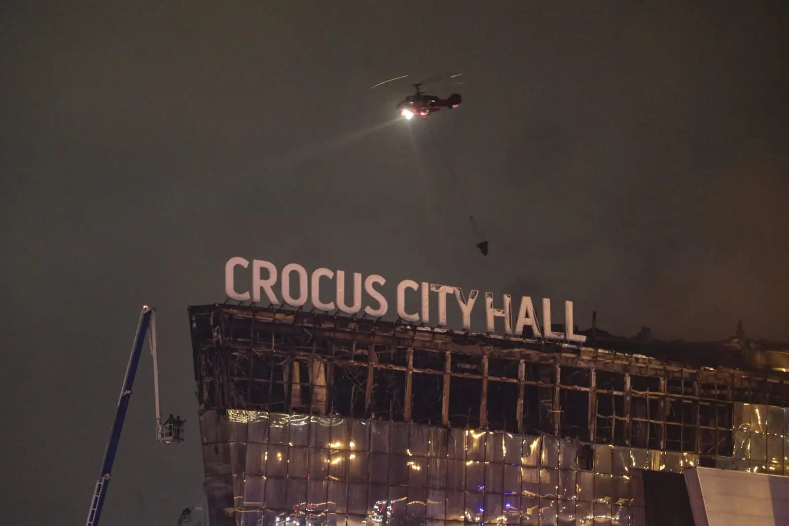Rusiją supurtė teroristinis išpuolis - atakuota „Crocus City Hall“ koncertų salė