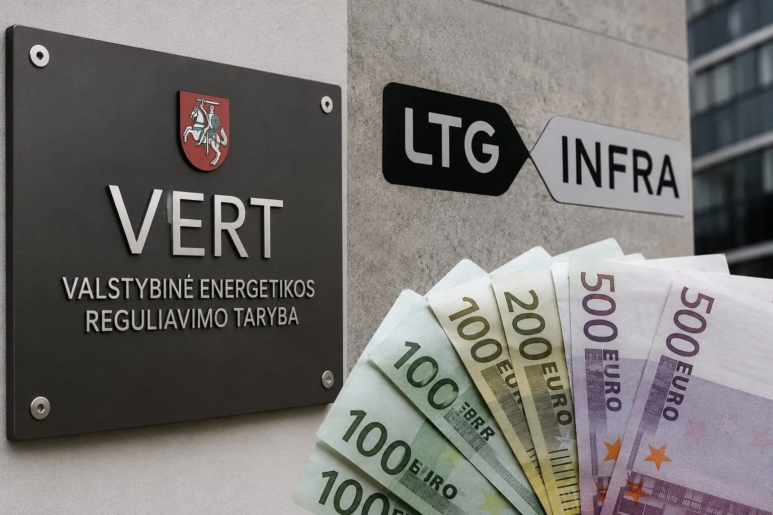 VERT kirto „LTG Infra“: į valstybės biudžetą teks grąžinti daugiau nei 242 tūkst. eurų