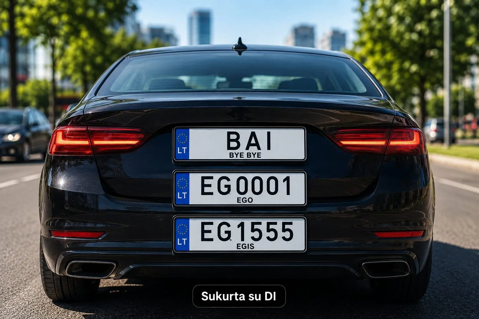 „Bye Bye“, „Ego“ ar „Egis“? Nauji „Regitros“ numeriai gali būti išgraibstyti akimirksniu