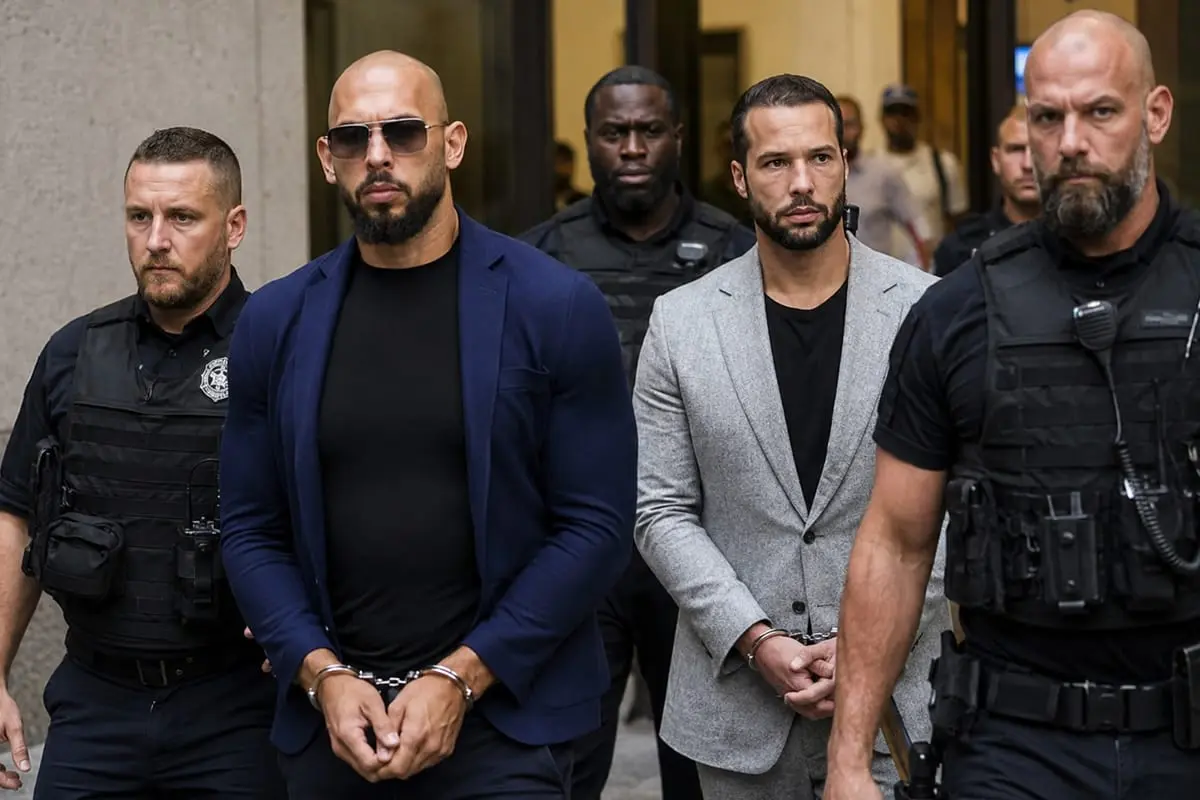 Andrew ir Tristanas Tate'ai kovos prieš ekstradiciją į Jungtinę Karalystę: JAV teisme prasideda naujas jų bylos etapas