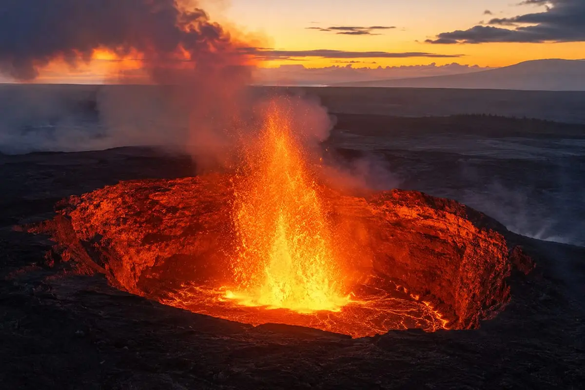 Havajų ugnikalnis vėl pildo požeminį rezervuarą: Kilauea gali iššauti naują lavos fontanų seriją