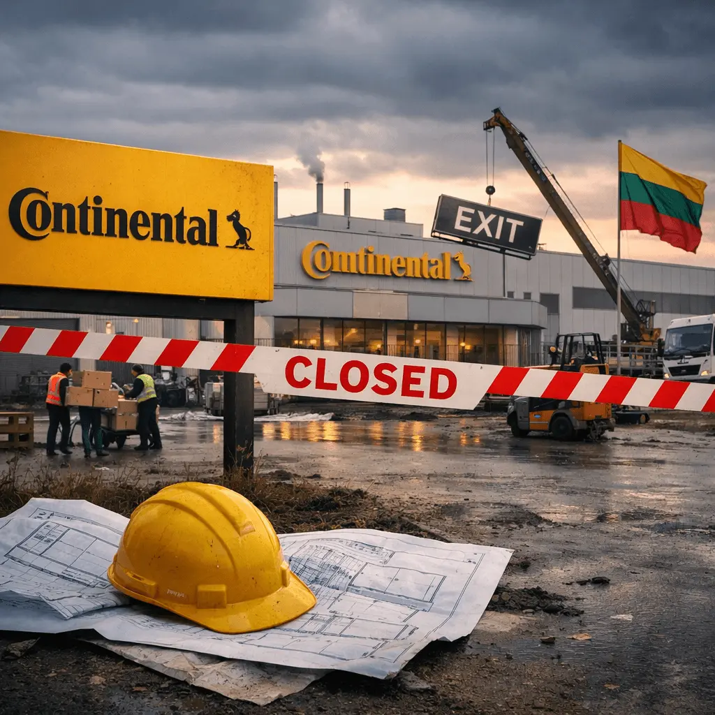 Dar neseniai plėtrą planavęs „Continental“ traukiasi iš Lietuvos