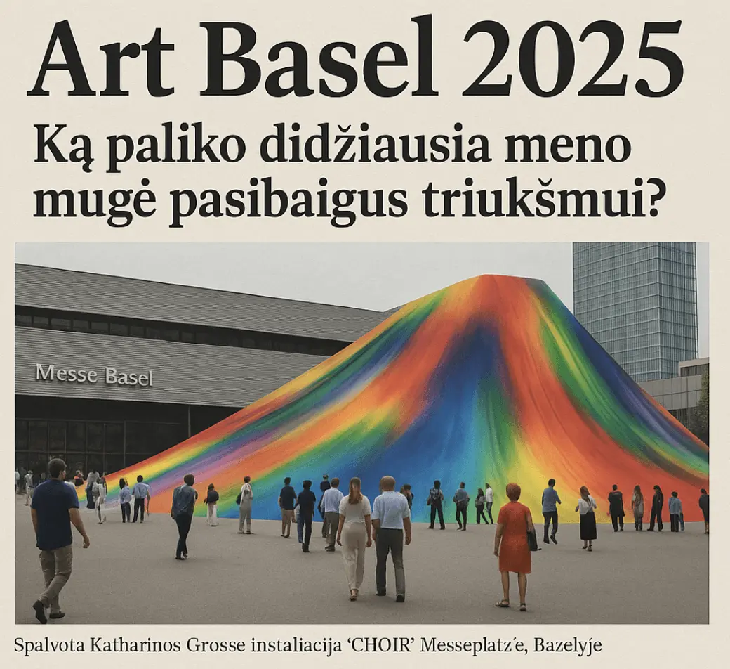 Art Basel 2025: ką paliko didžiausia meno mugė?