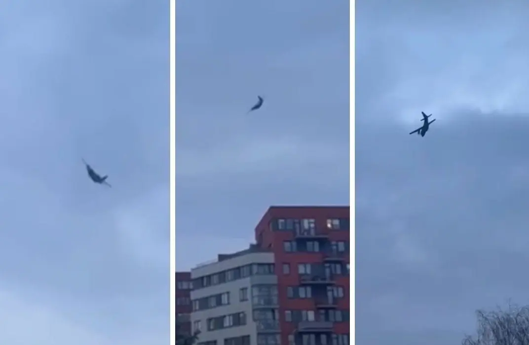 Stiprus garsas virš Vilniaus išgąsdino gyventojus: „Pagalvojau, kad virš stogo skrenda dronas“