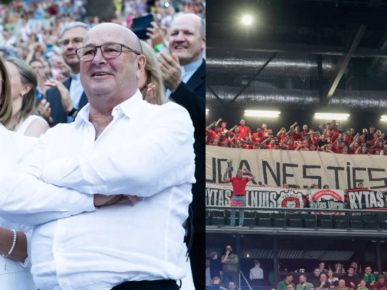 Neapykanta prieš V. Matijošaitį tęsiasi: bauda nesustabdė įtūžusių „Ryto“ fanų