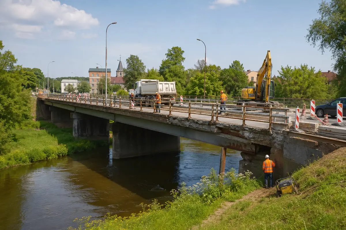 Kėdainių centre laukia didelis tilto remontas: 2,2 mln. eurų projektas laikinai uždarys eismą per Smilgą