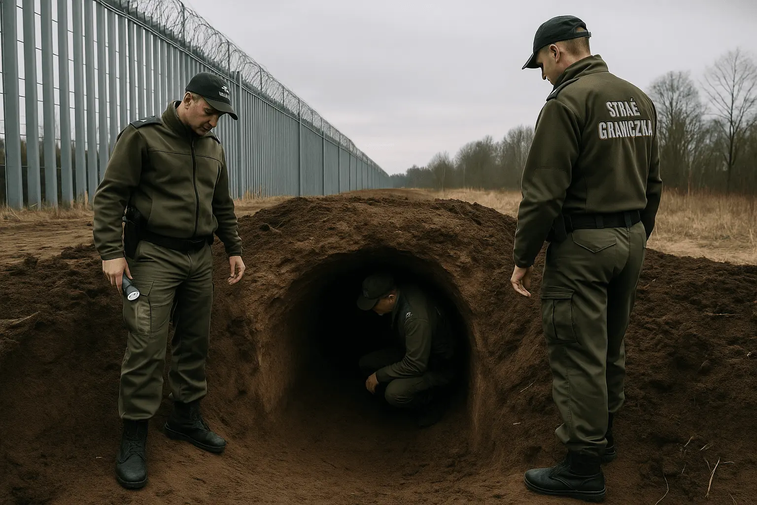 Lenkijos pasienyje rastas 20 metrų tunelis iš Baltarusijos