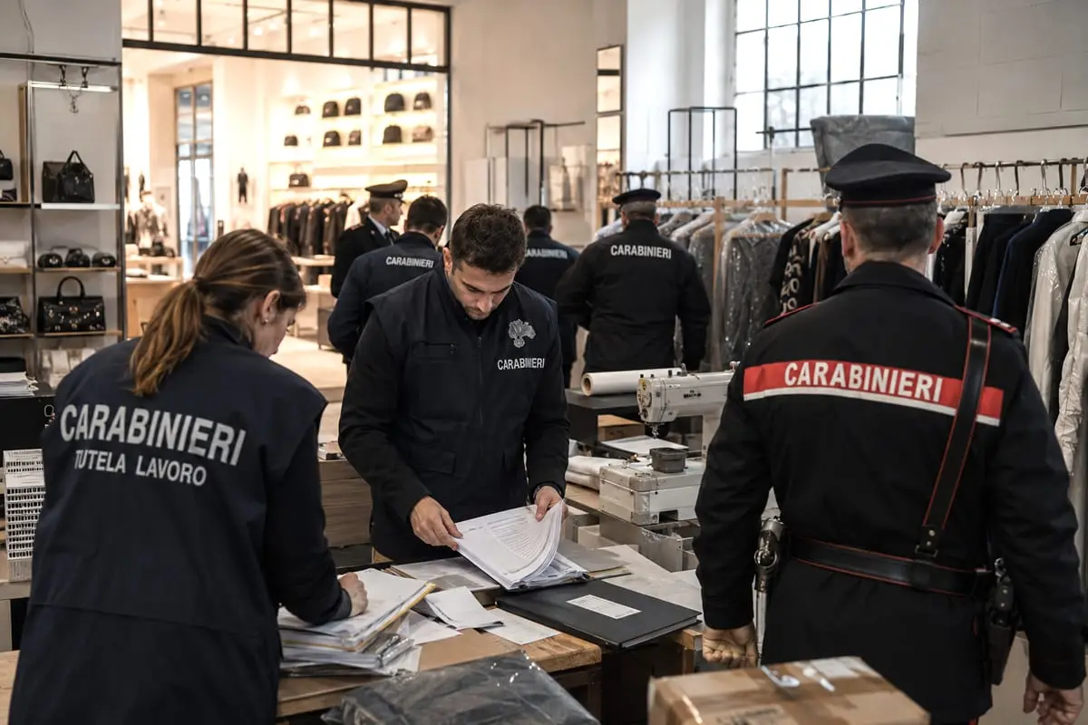 Prabangos fasadas trūkinėja: Italijos policija užgriuvo devynių mados gigantų būstines