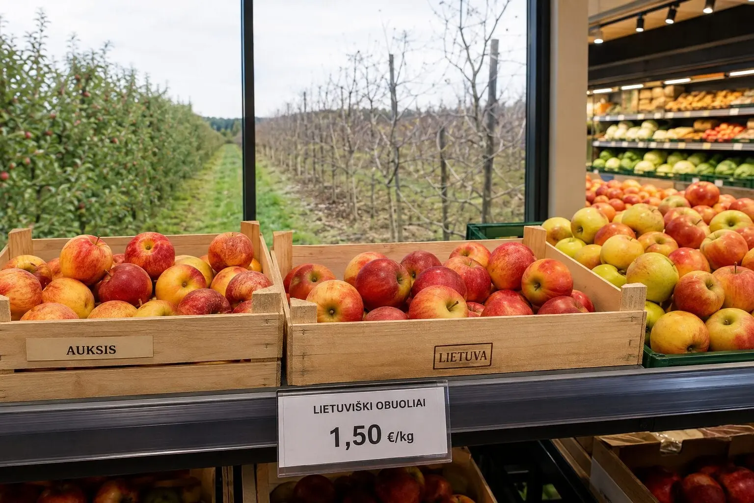 Po žiemos šalčių Lietuvos obuolių derlius gali sumažėti 40 proc.: kiek rudenį mokėsime už vietinius vaisius?