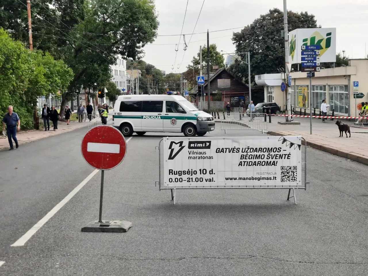 Vilnius palaipsniui tampa 15 minučių getu