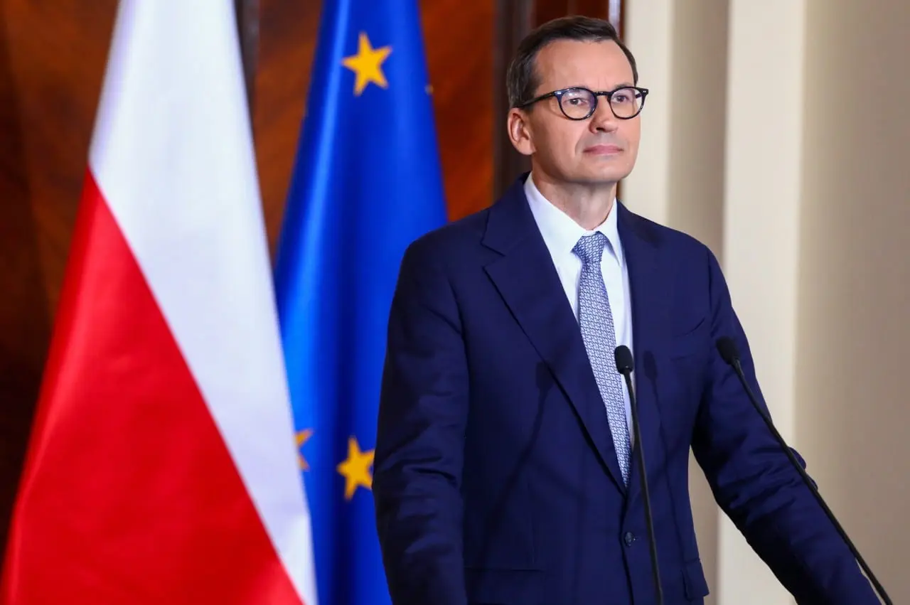 Lenkijos premjeras V. Zelenskiui: „Niekada daugiau neįžeisk lenkų“