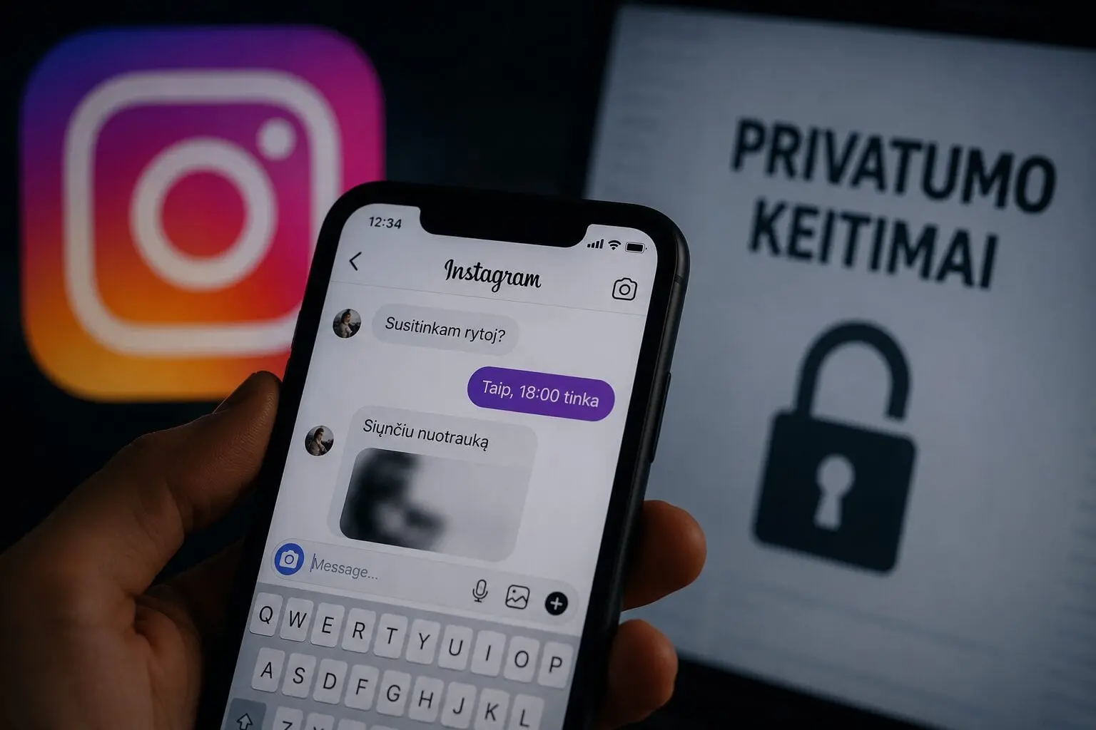 „Meta“ skaitys jūsų „Instagram“ žinutes?