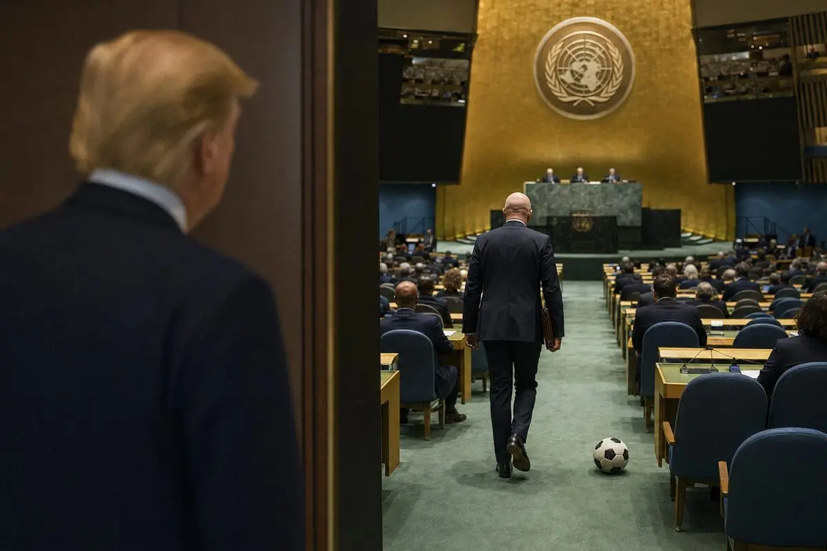D. Trumpas mato FIFA vadovą JT viršūnėje: G. Infantino kelią gali užkirsti vienas veto