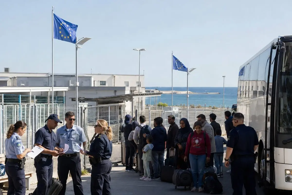 ES kuria migrantų išsiuntimo centrus už savo sienų: Briuselis žada tvarką, kritikai mato teisinę pilkąją zoną