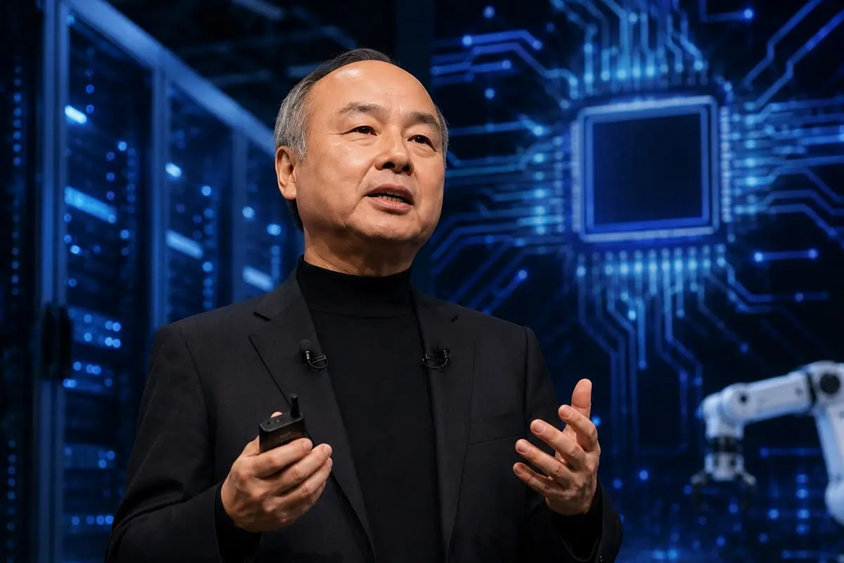 „SoftBank“ vadovas skelbia 5 trln. dolerių AI erą: M. Sonas juokiasi iš burbulo baimių