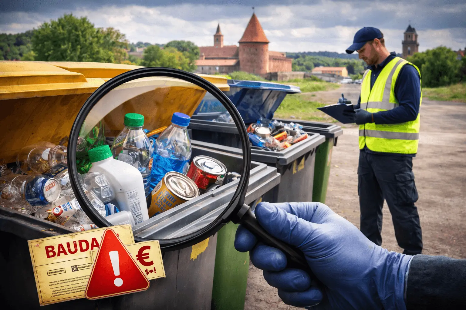 Kaune tikrins konteinerius – ar gyventojams teks mokėti baudas už svetimas šiukšles?