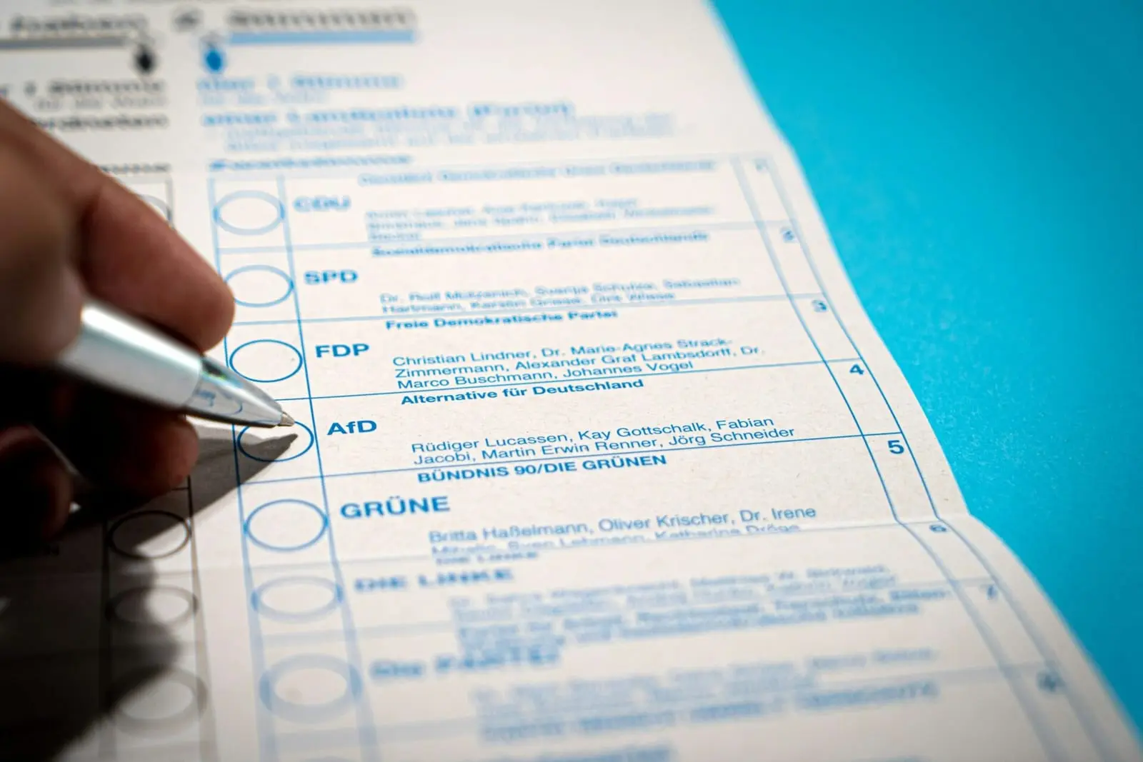 Vokietijos žalieji ragina surengti ministrų susitikimą dėl AfD partijos veiklos uždraudimo