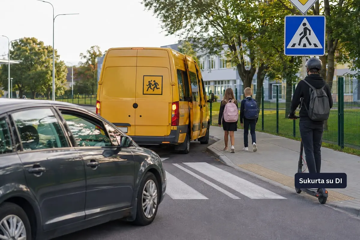 „Via Lietuva“: Rugsėjo 1-ajai vairuotojai kviečiami būti greiti pastebėti kitus