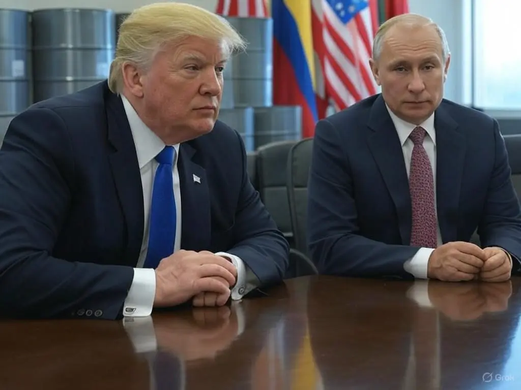 D. Trumpas sako, kad Rusija padarė „didelę nuolaidą“ neužgrobdama visos Ukrainos
