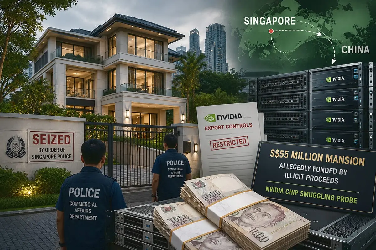 Singapūre – DI lustų kontrabandos byla: prabangus 42 mln. dolerių namas tapo įkalčiu