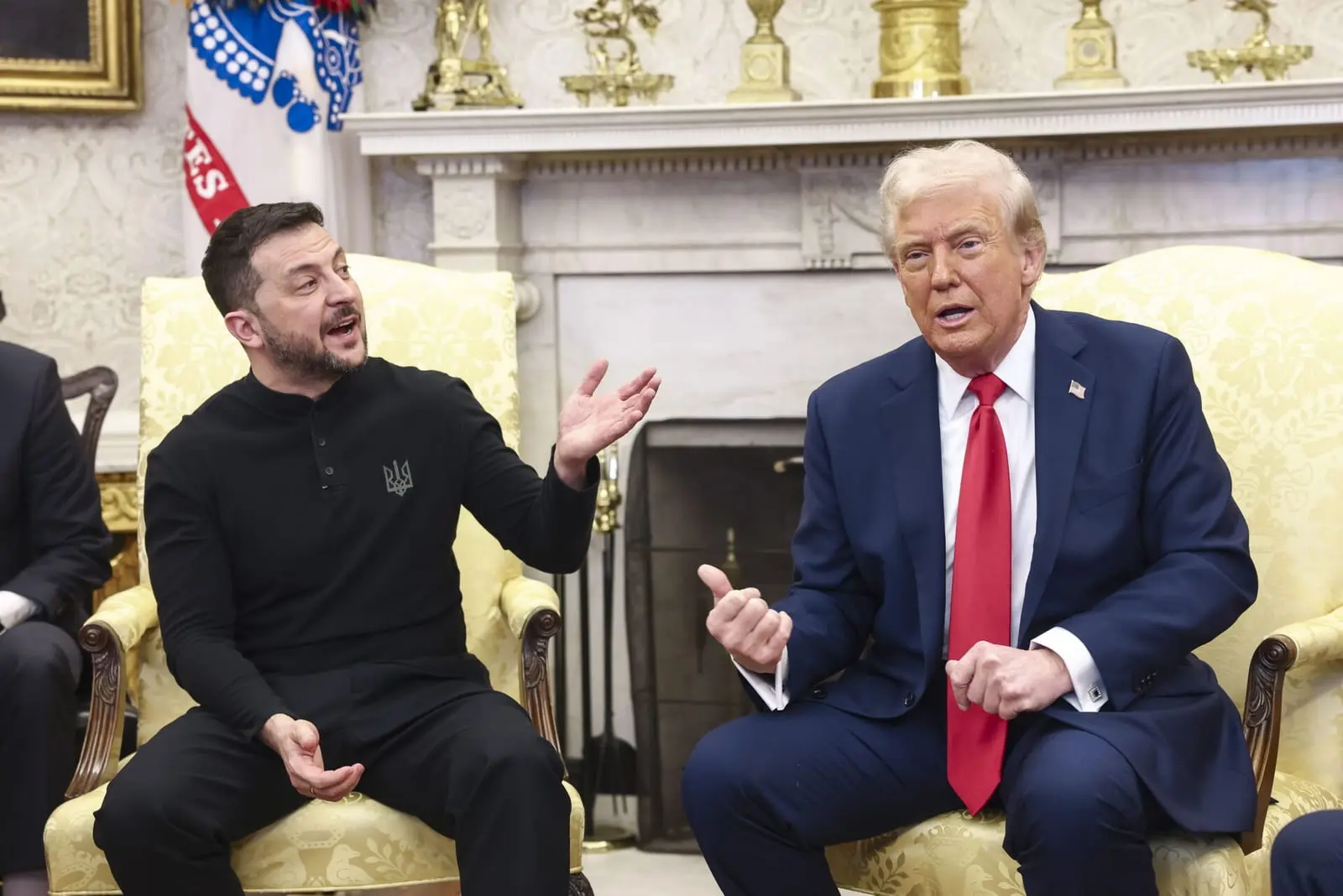 D.Trampas pasikalbėjo su V. Zelenskiu