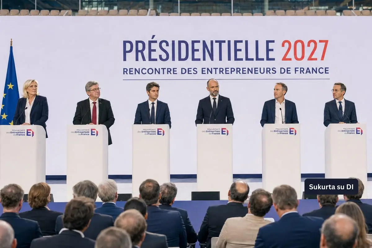 Prancūzijos prezidento rinkimų kampaniją užvaldė ekonomika: kandidatai ginčijosi dėl skolos, pensijų ir ES