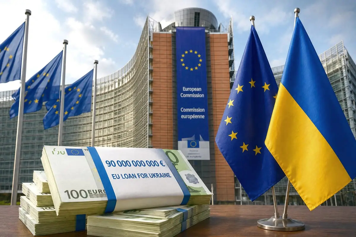 ES užkuria 90 mlrd. eurų finansinį lokomotyvą Ukrainai: pinigai eis ginklams, biudžetui ir atsparumui