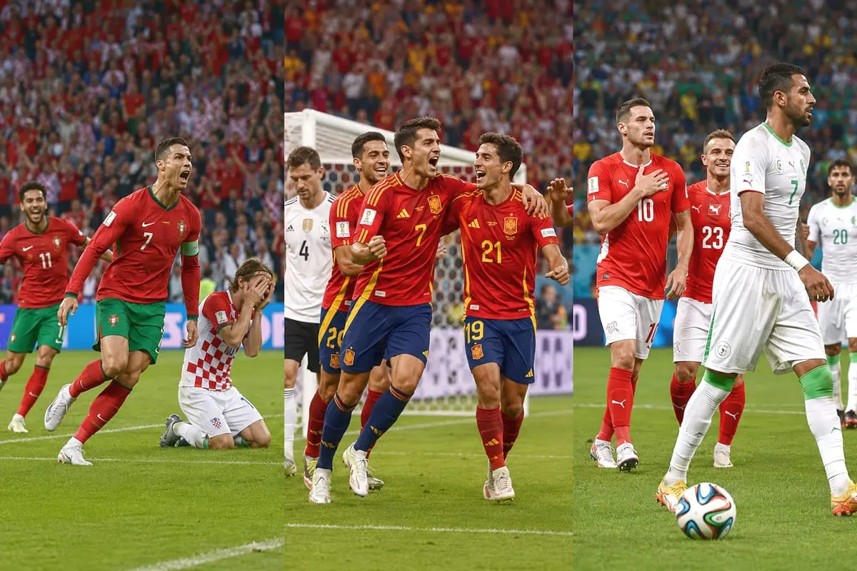 Ispanija įjungė čempionų režimą, Portugalija išsigelbėjo, Šveicarija ryštingai žengė toliau