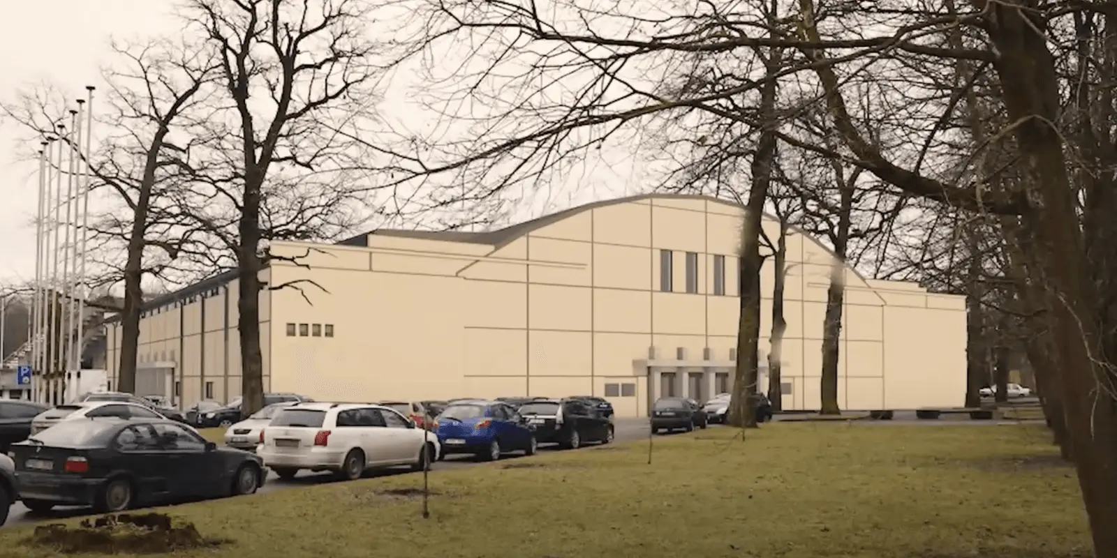 Kauno sporto halė „prie Smetonos“ pastatyta per pusę metų: kiek laiko reiks nacionaliniam stadionui?