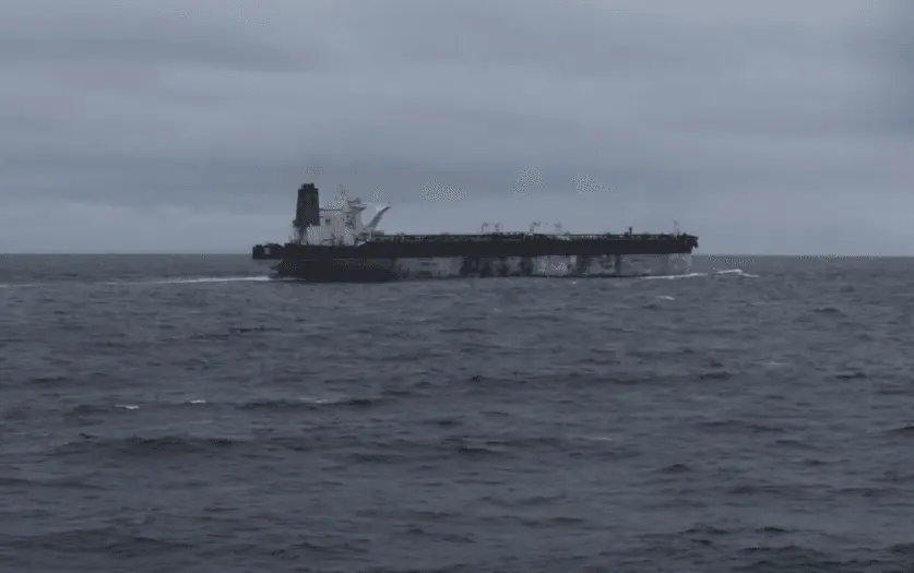 JAV perėmė su Rusijos vėliava plaukusį tanklaivį Atlanto vandenyne