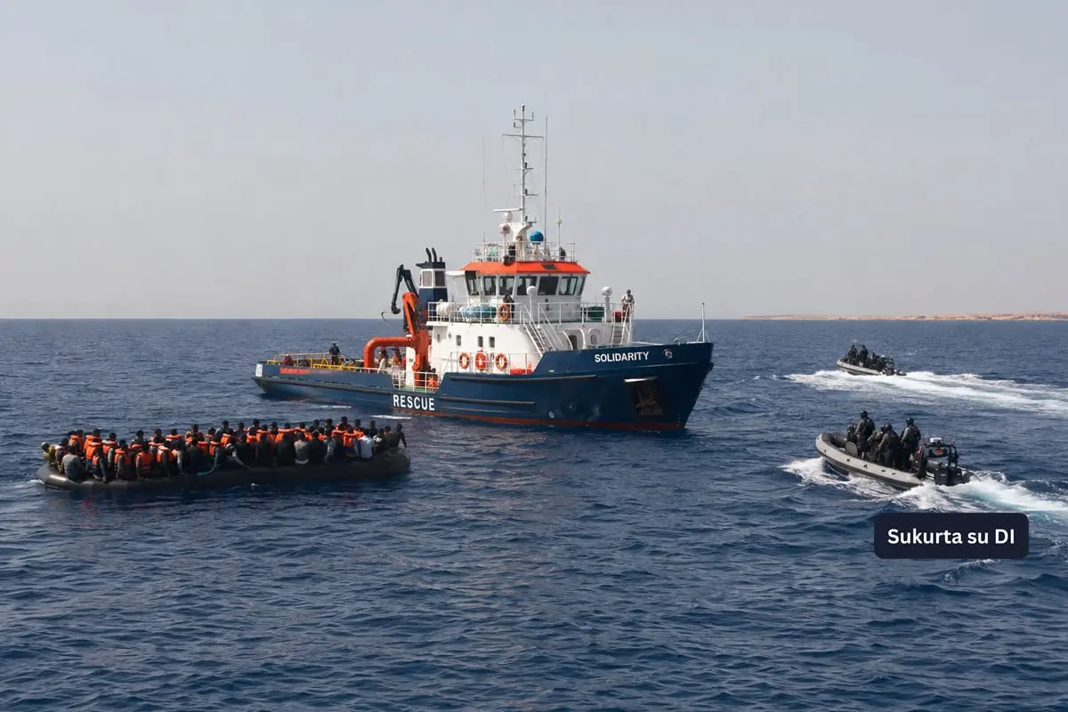 Viduržemio jūroje daugėja grasinimų migrantams ir gelbėtojams – NVO kaltina su Libija siejamas ginkluotas grupes