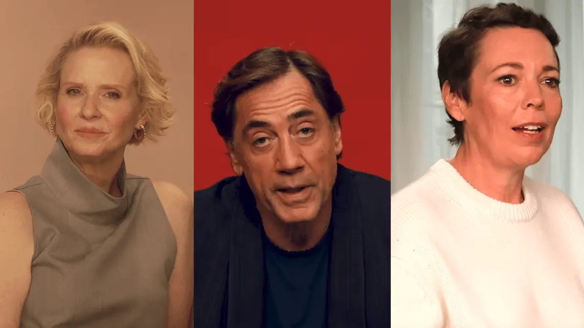 1800 aktorių ir filmų kūrėjų žada boikotuoti Izraelio kino pramonę: C. Nixon, J. Bardem, O. Colman, E. Stone