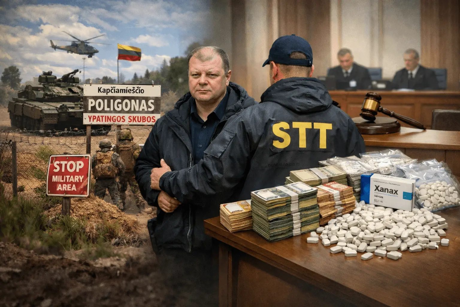 Kapčiamiesčio poligonui – ypatingos skubos statusas, pas Skvernelį – STT, teisme – 400 tūkst. eurų grynaisiais ir „Xanax“ byla | 77 savaitė
